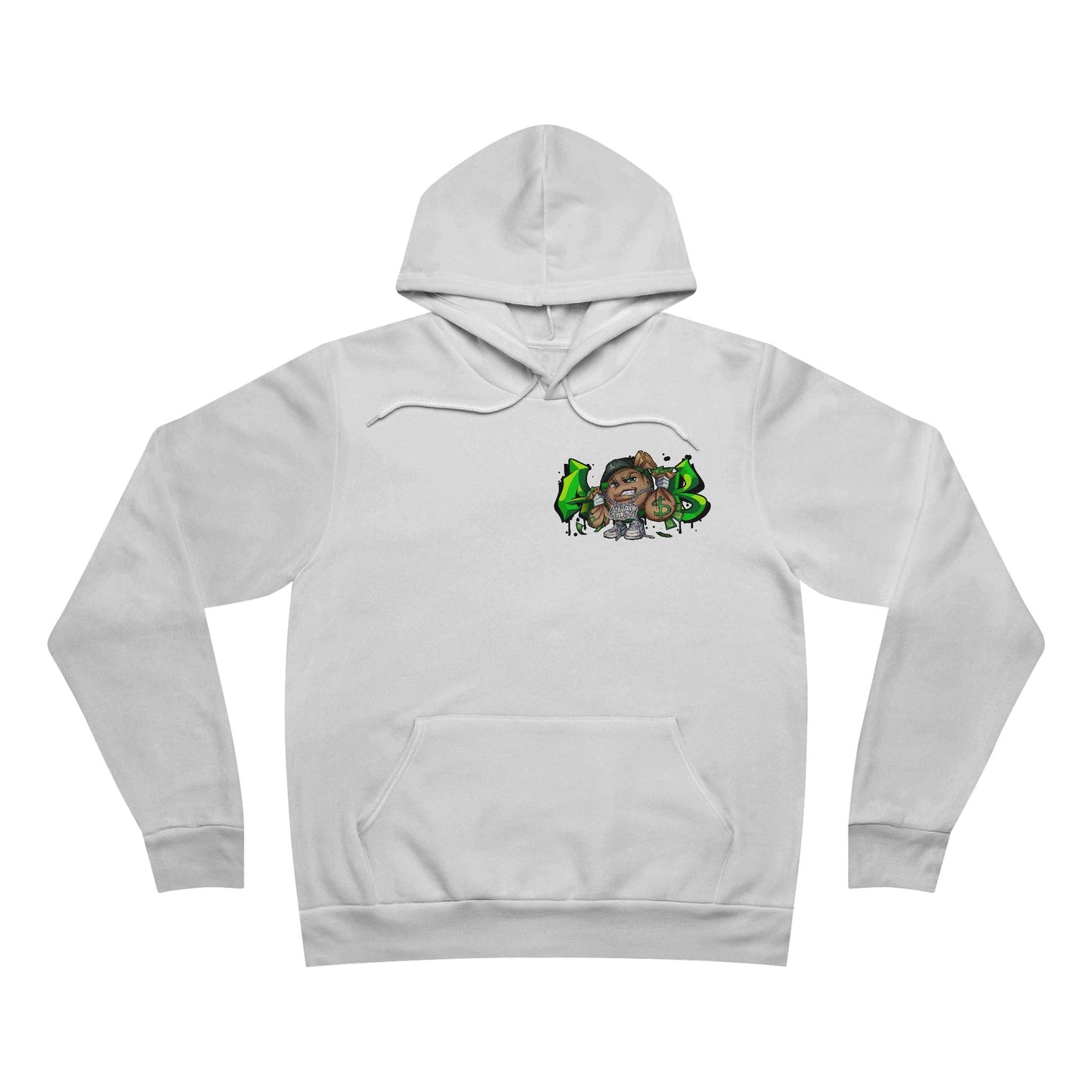AOB The Bag Way Unisex Sponge Fleece Pullover Hoodie