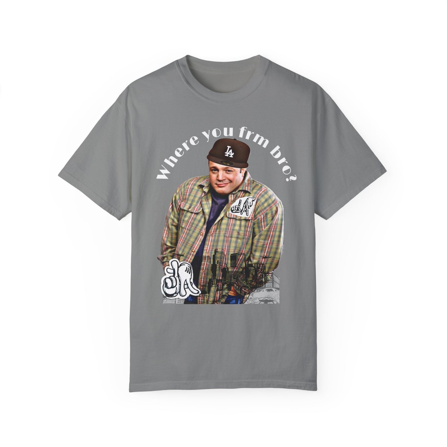 MrAOB(Where you frm bro) black-Dyed T-shirt Unisex| Exclusive album cover T-shirt merch