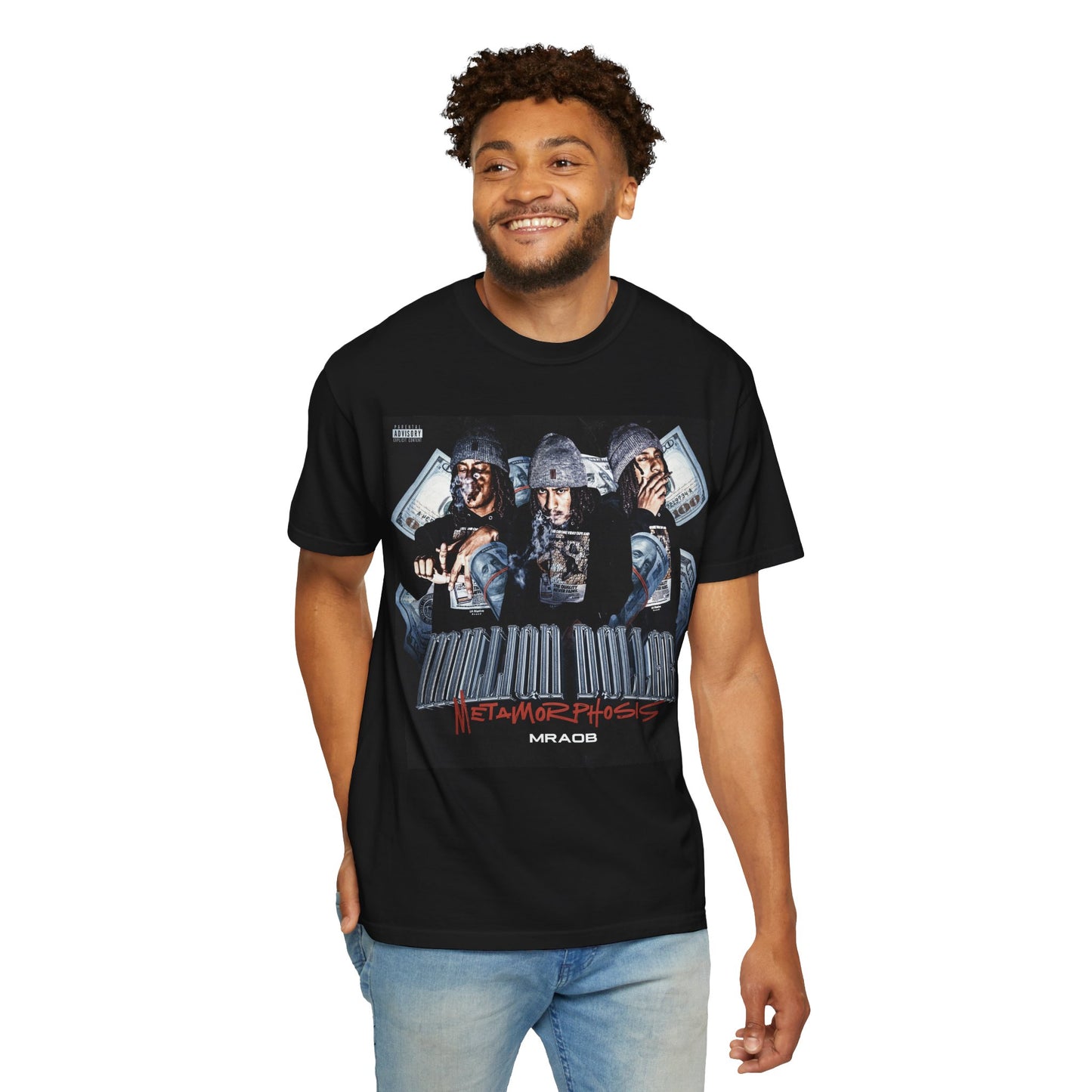 Million dollar Metamorphosis album cover custom tees
