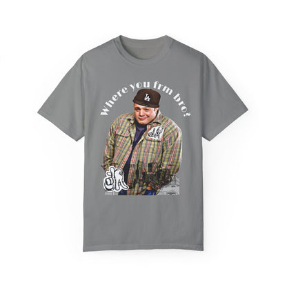 MrAOB(Where you frm bro) black-Dyed T-shirt Unisex| Exclusive album cover T-shirt merch